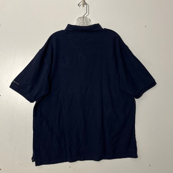 Vintage Walt Disney 100 Years Of Magic Navy Blue Short Sleeve Polo Shirt Mens L - Picture 4 of 7